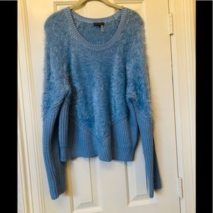 Vince Camuto fuzzy sweater